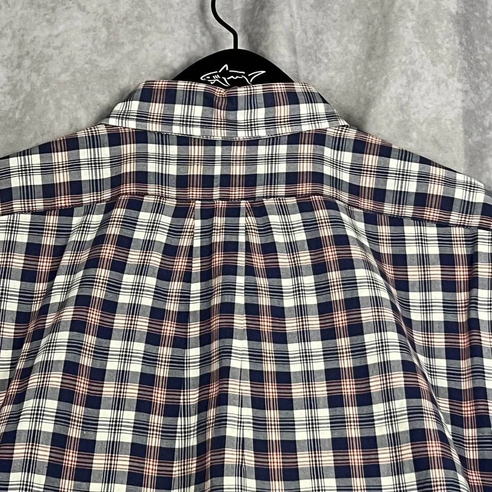 Polo Ralph Lauren Sport Flannel Button Down Shirt Plaid‎ 100% Cotton